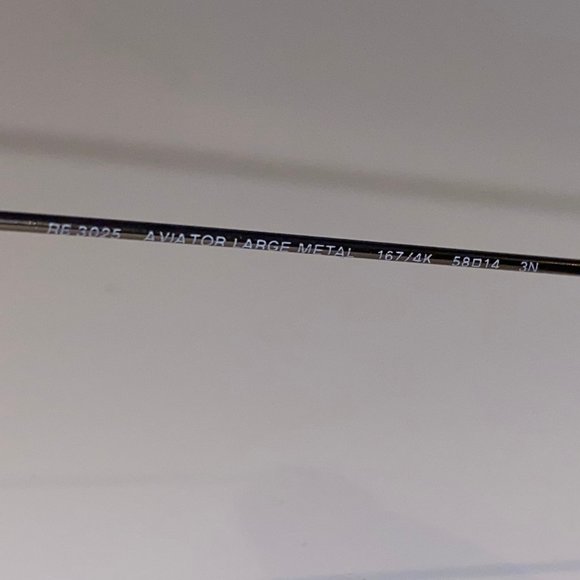 Purple Reflective Ray Bans - Picture 4 of 7